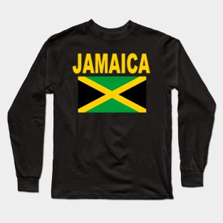 Flag Jamaica Jamaican Flags Travel Top Long Sleeve T-Shirt